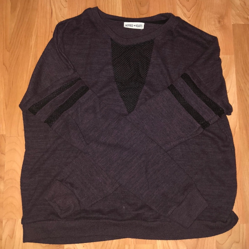 Dark purple long sleeve